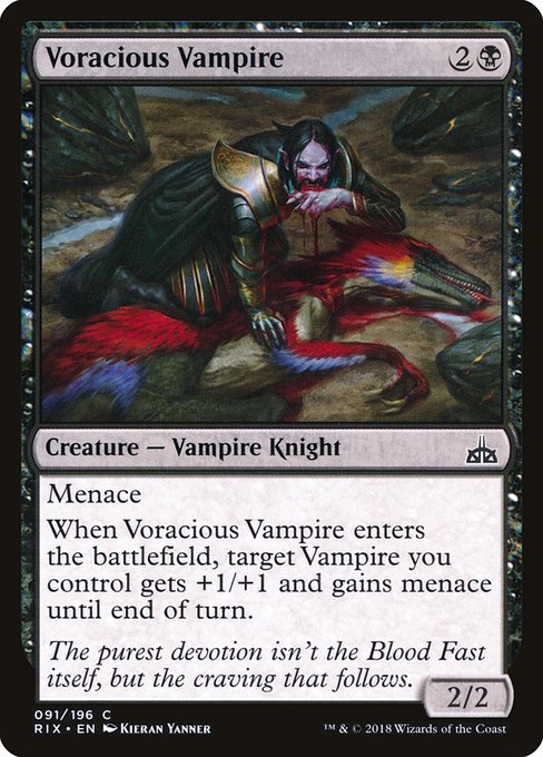 Voracious Vampire [Rivals of Ixalan] | Galactic Gamez