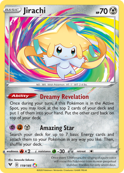 Jirachi (119/185) [Sword & Shield: Vivid Voltage] | Galactic Gamez