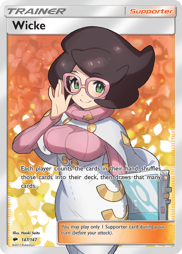 Wicke (147/147) [Sun & Moon: Burning Shadows] | Galactic Gamez