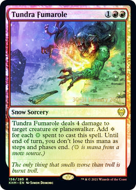 Tundra Fumarole  [Kaldheim Prerelease Promos] | Galactic Gamez