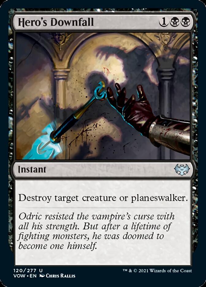 Hero's Downfall [Innistrad: Crimson Vow] | Galactic Gamez
