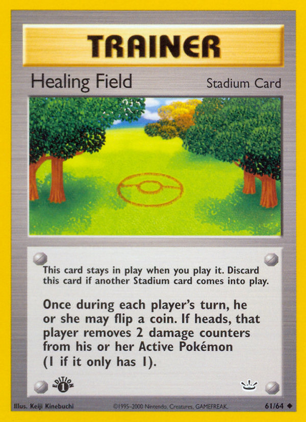 Healing Field (61/64) [Neo Revelation 1st Edition] | Galactic Gamez