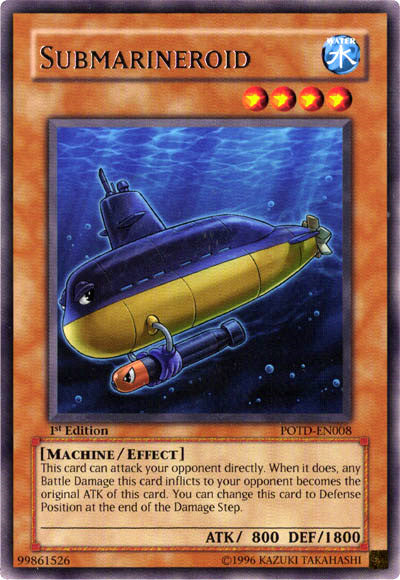 Submarineroid [POTD-EN008] Rare | Galactic Gamez