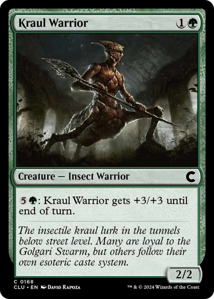 Kraul Warrior [Ravnica: Clue Edition] | Galactic Gamez