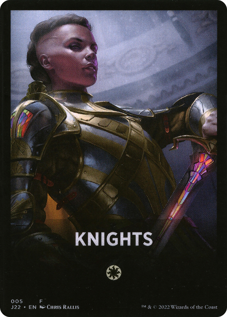 Knights Theme Card [Jumpstart 2022 Front Cards] | Galactic Gamez