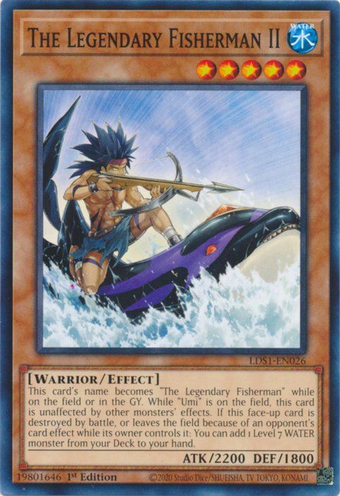 The Legendary Fisherman II [LDS1-EN026] Common | Galactic Gamez