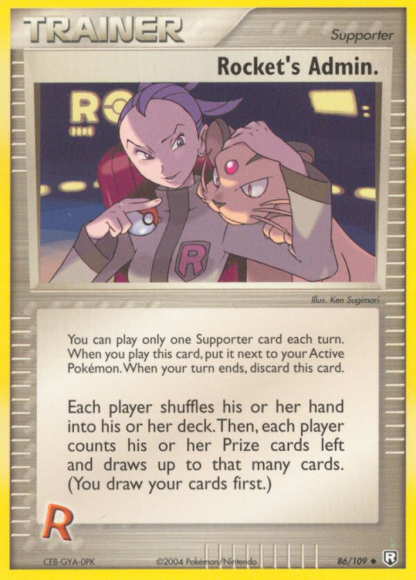 Rocket's Admin. (86/109) [EX: Team Rocket Returns] | Galactic Gamez