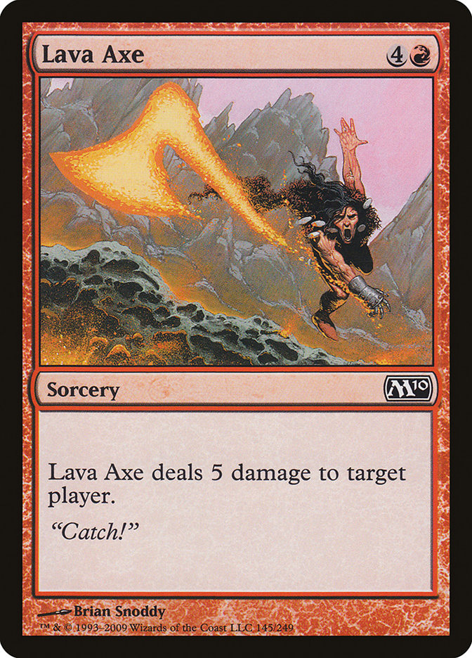 Lava Axe [Magic 2010] | Galactic Gamez