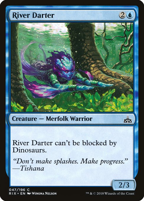 River Darter [Rivals of Ixalan] | Galactic Gamez