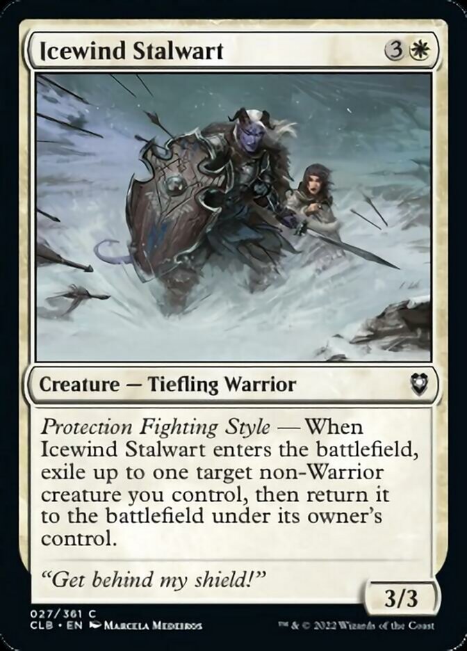 Icewind Stalwart [Commander Legends: Battle for Baldur's Gate] | Galactic Gamez