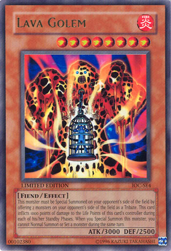 Lava Golem [IOC-SE4] Ultra Rare | Galactic Gamez