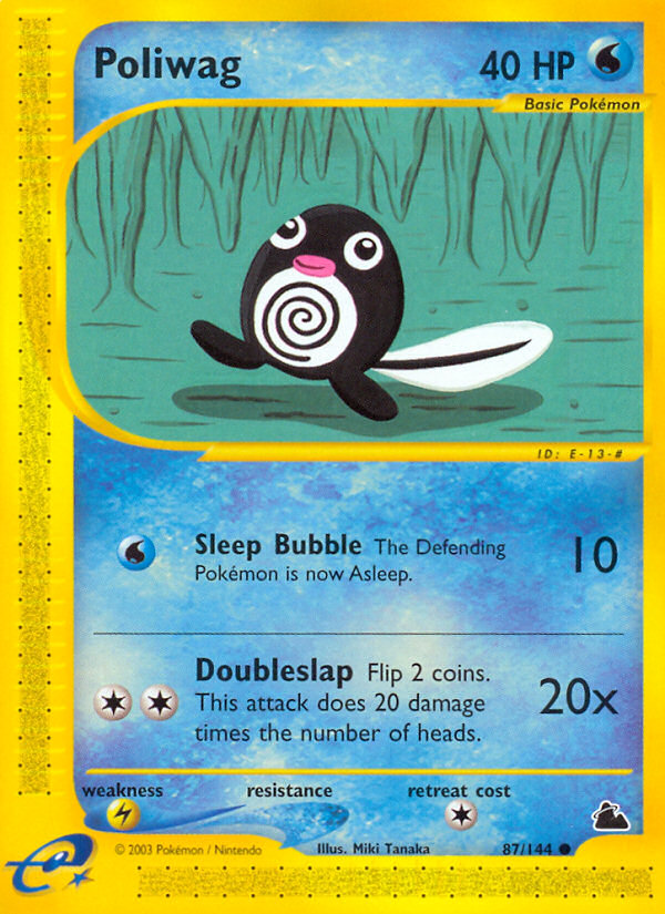 Poliwag (87/144) [Skyridge] | Galactic Gamez