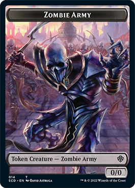 Zombie Army Double-Sided Token [Starter Commander Decks] | Galactic Gamez