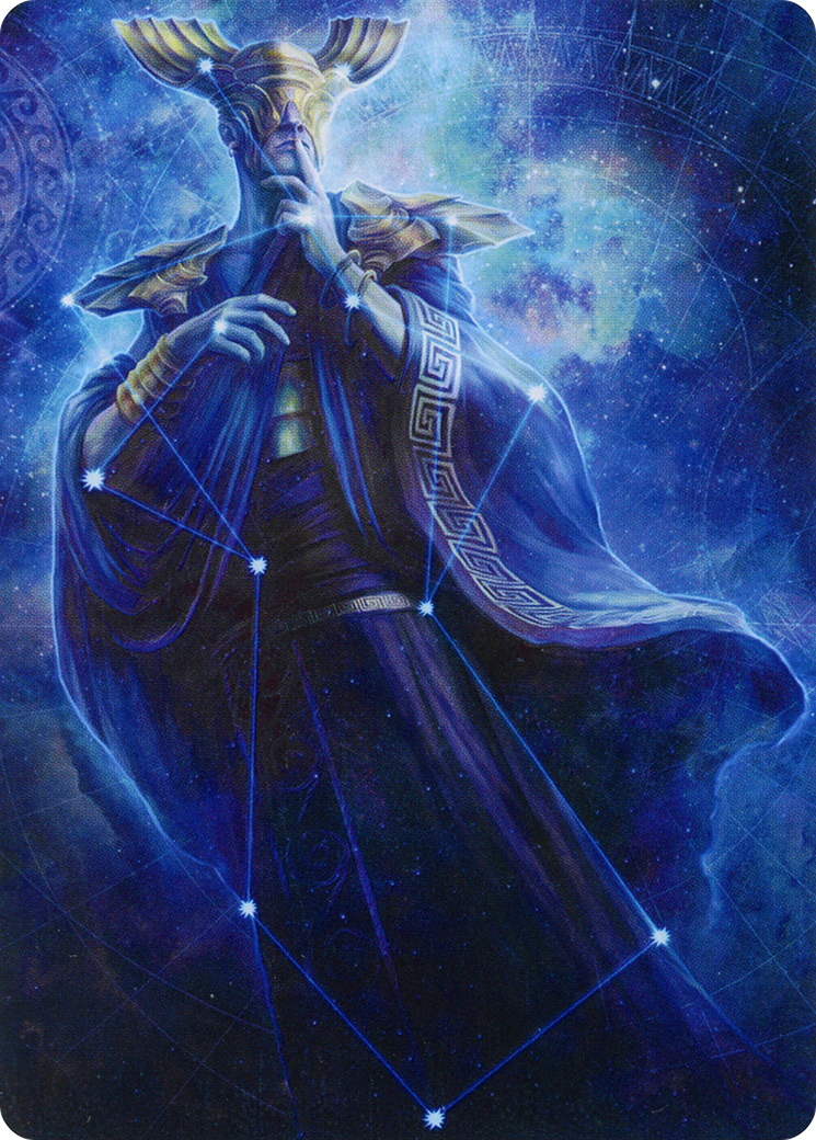 Atris, Oracle of Half-Truths Art Card [March of the Machine Art Series] | Galactic Gamez