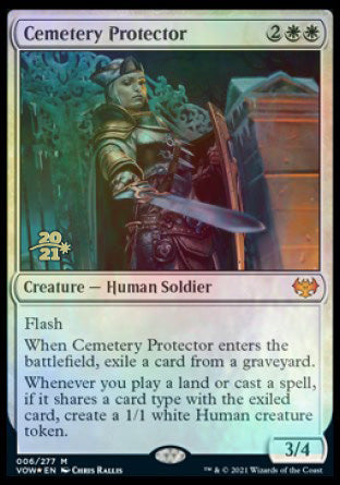 Cemetery Protector [Innistrad: Crimson Vow Prerelease Promos] | Galactic Gamez