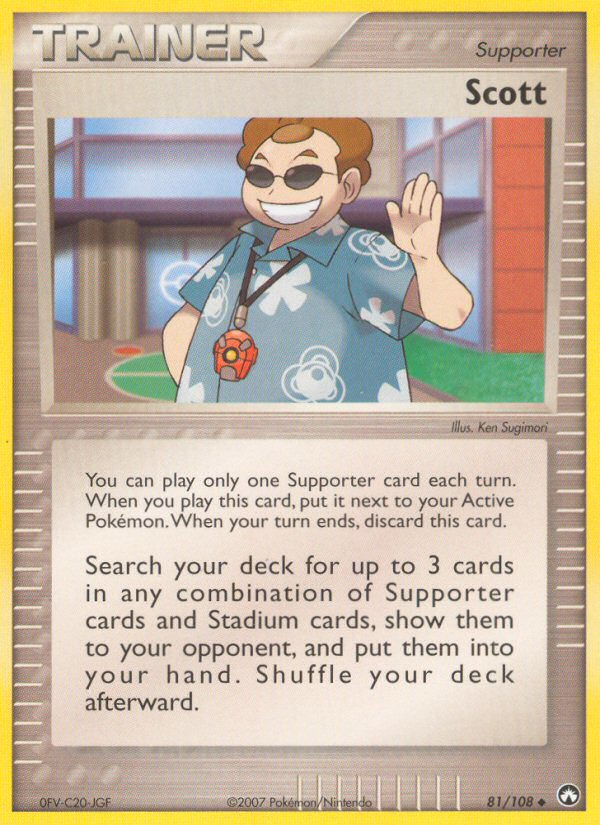 Scott (81/108) [EX: Power Keepers] | Galactic Gamez