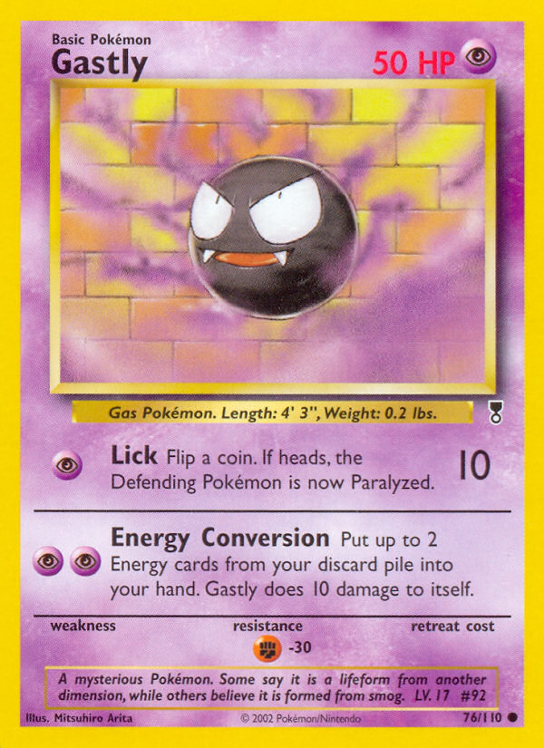 Gastly (76/110) [Legendary Collection] | Galactic Gamez