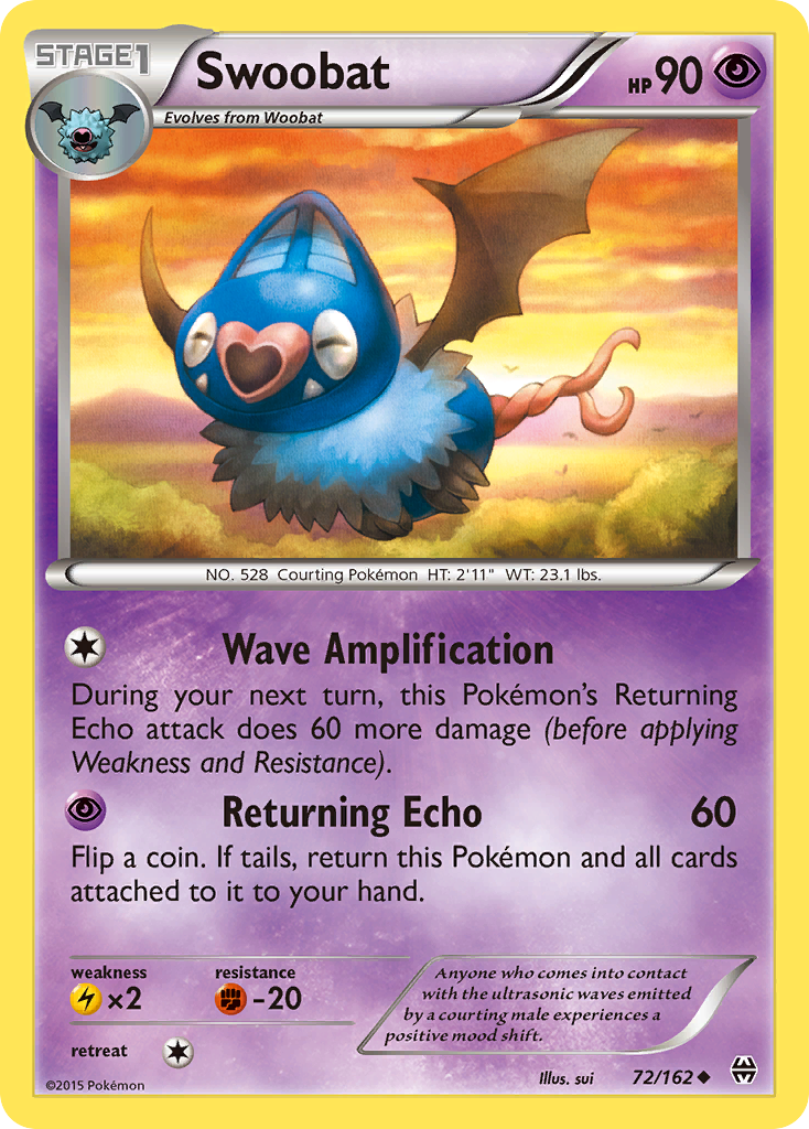 Swoobat (72/162) [XY: BREAKthrough] | Galactic Gamez