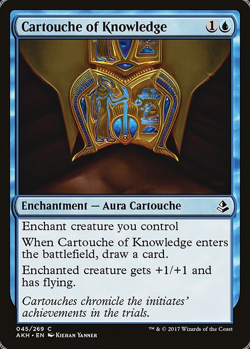 Cartouche of Knowledge [Amonkhet] | Galactic Gamez