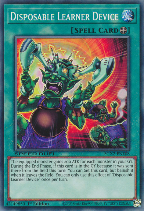 Disposable Learner Device [SGX2-ENE08] Common | Galactic Gamez
