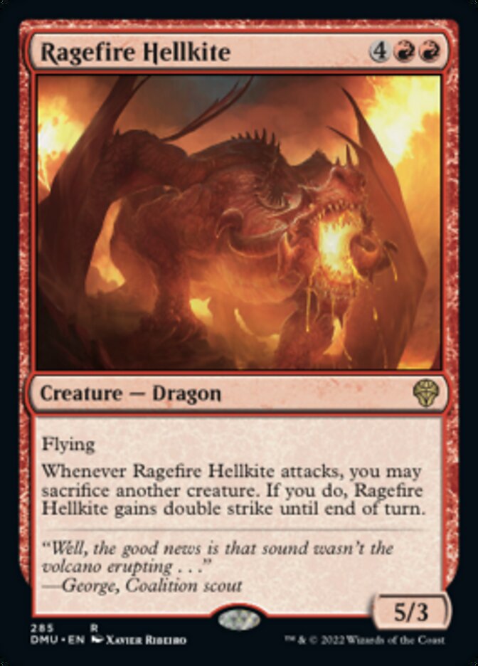 Ragefire Hellkite [Dominaria United] | Galactic Gamez