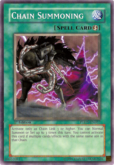 Chain Summoning [PTDN-EN057] Common | Galactic Gamez