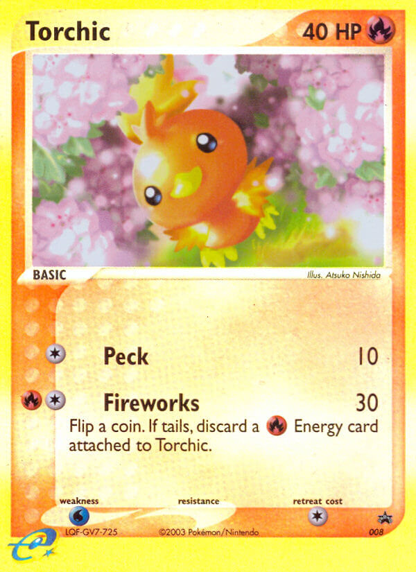 Torchic (008) [Nintendo: Black Star Promos] | Galactic Gamez