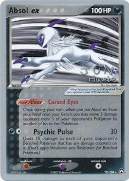 Absol ex (92/108) (Flyvees - Jun Hasebe) [World Championships 2007] | Galactic Gamez