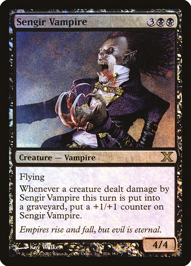 Sengir Vampire (Premium Foil) [Tenth Edition] | Galactic Gamez