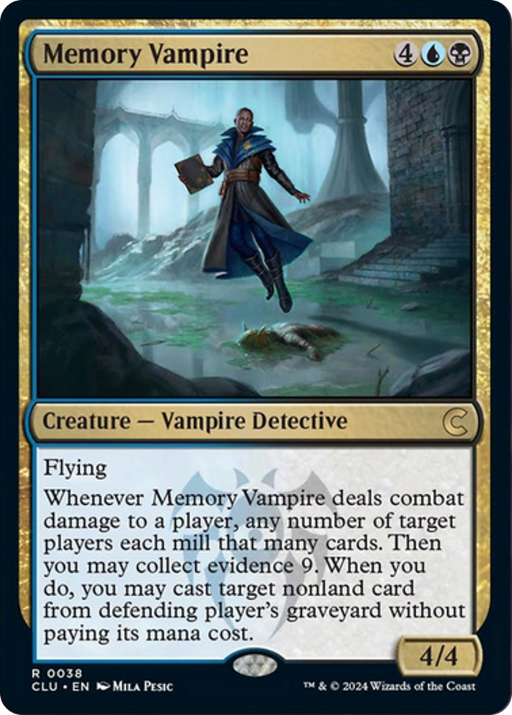 Memory Vampire [Ravnica: Clue Edition] | Galactic Gamez