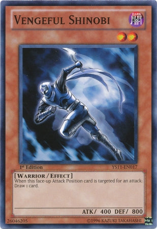 Vengeful Shinobi [YS11-EN017] Common | Galactic Gamez