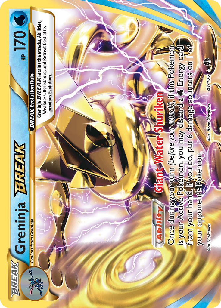 Greninja BREAK (41/122) [XY: BREAKpoint] | Galactic Gamez