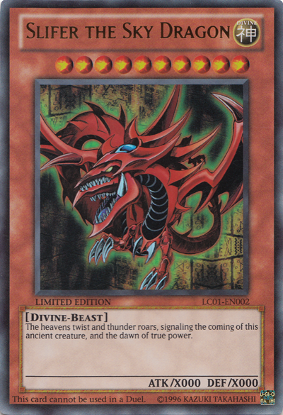 Slifer the Sky Dragon [LC01-EN002] Ultra Rare | Galactic Gamez