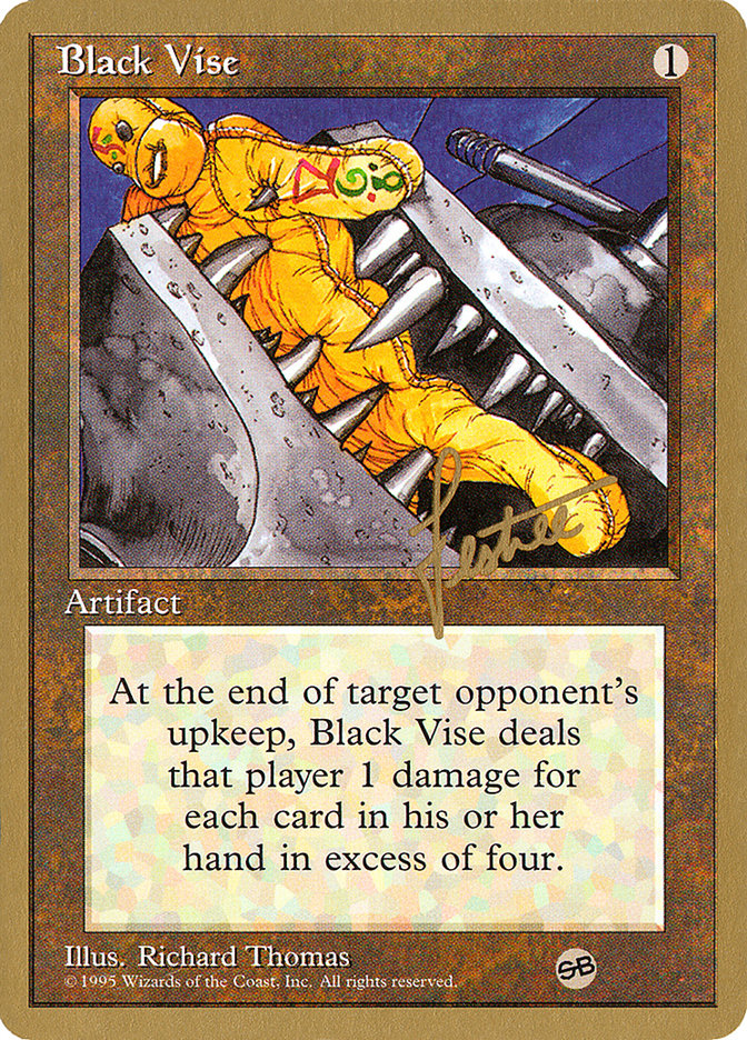 Black Vise (Bertrand Lestree) (SB) [Pro Tour Collector Set] | Galactic Gamez