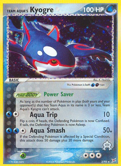 Team Aqua's Kyogre (3/95) [EX: Team Magma vs Team Aqua] | Galactic Gamez