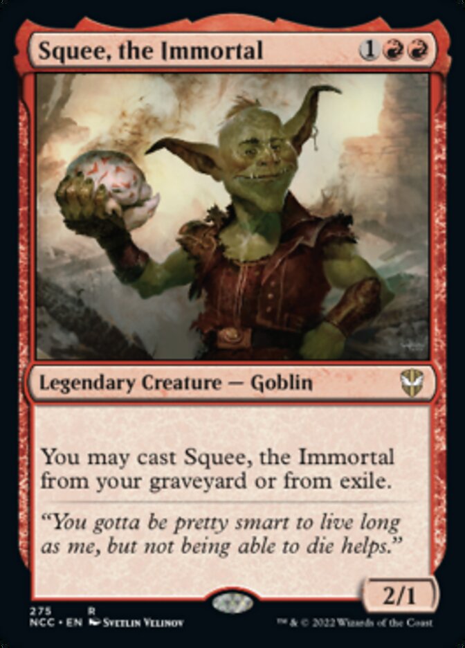 Squee, the Immortal [Streets of New Capenna Commander] | Galactic Gamez