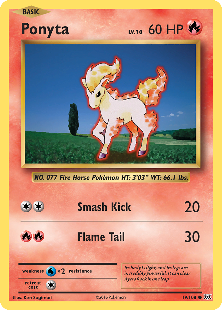 Ponyta (19/108) [XY: Evolutions] | Galactic Gamez