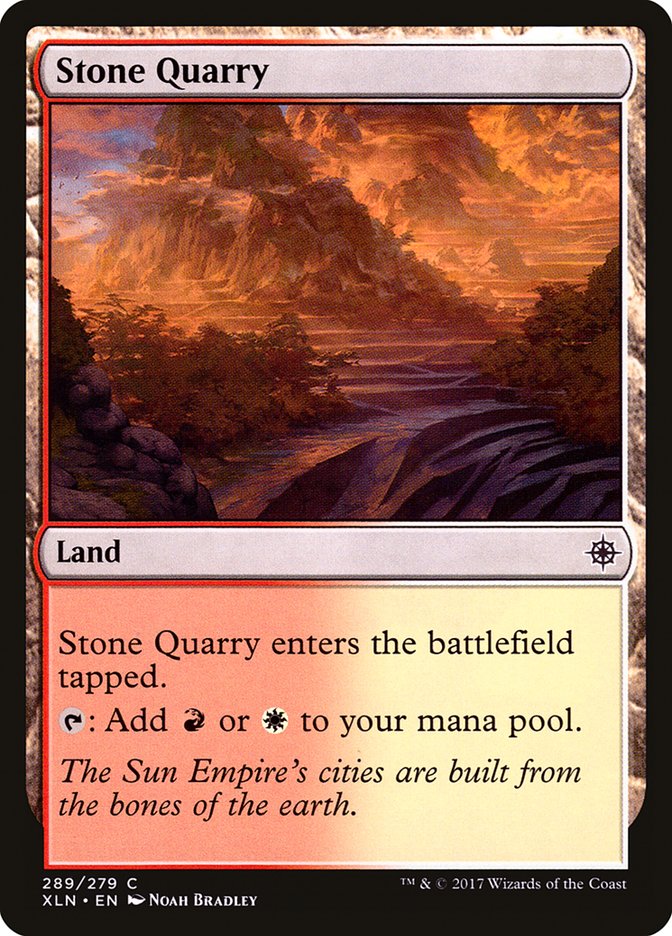 Stone Quarry [Ixalan] | Galactic Gamez