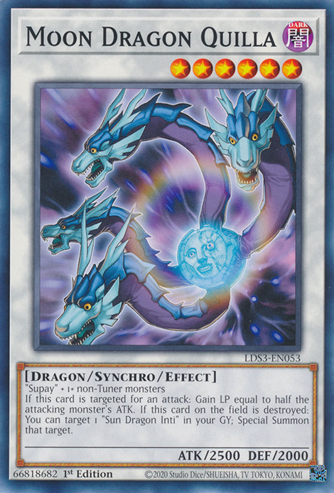 Moon Dragon Quilla [LDS3-EN053] Common | Galactic Gamez