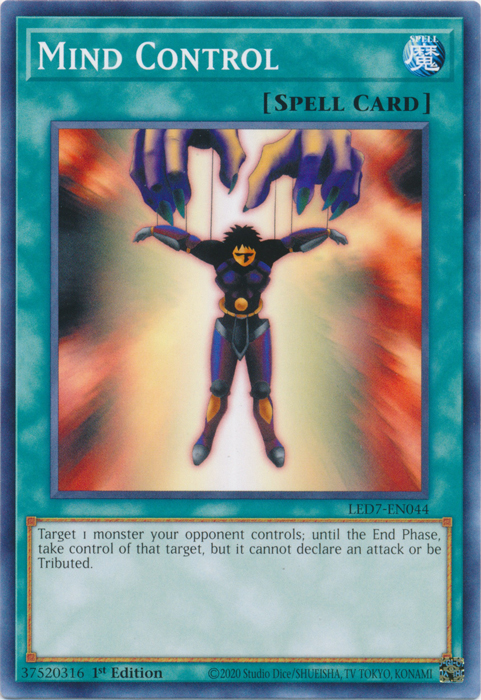 Mind Control [LED7-EN044] Common | Galactic Gamez