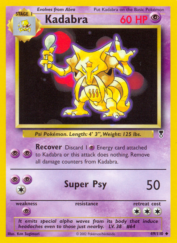 Kadabra (49/110) [Legendary Collection] | Galactic Gamez