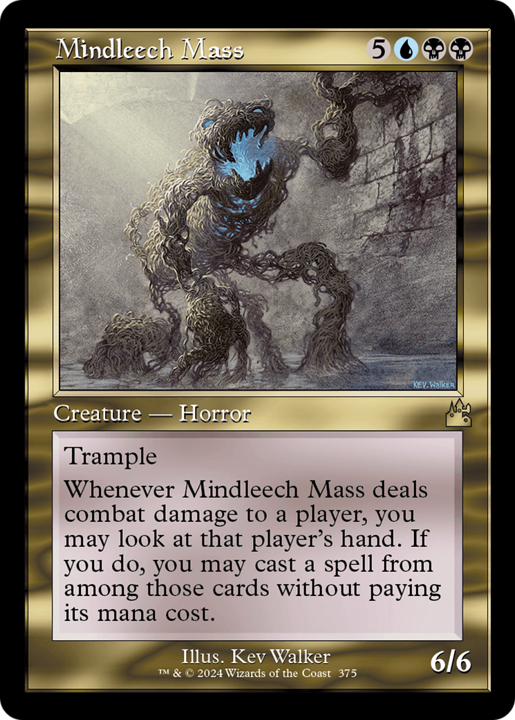 Mindleech Mass (Retro Frame) [Ravnica Remastered] | Galactic Gamez