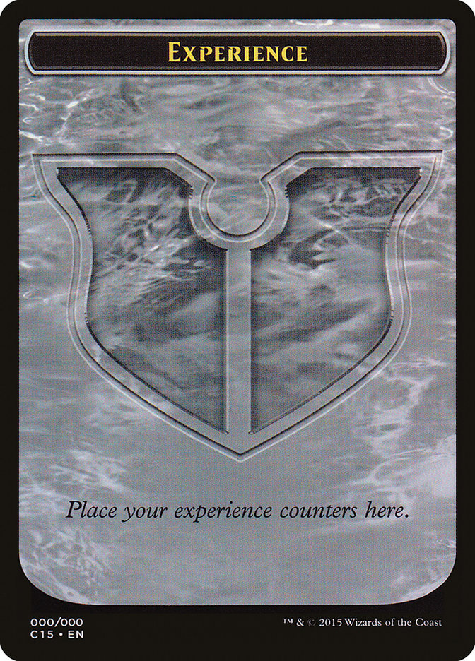 Experience // Experience Double-Sided Token [Commander 2015 Tokens] | Galactic Gamez