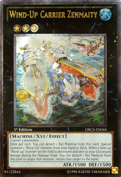 Wind-Up Carrier Zenmaity (UTR) [ORCS-EN044] Ultimate Rare | Galactic Gamez