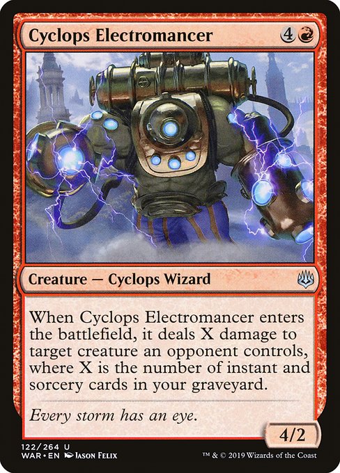Cyclops Electromancer [War of the Spark] | Galactic Gamez