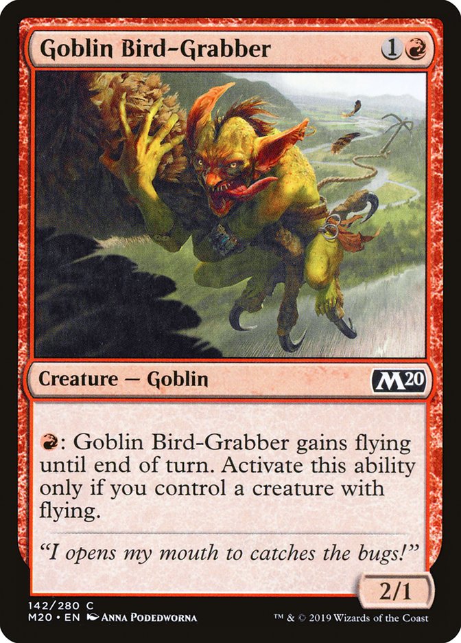 Goblin Bird-Grabber [Core Set 2020] | Galactic Gamez