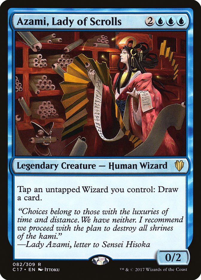 Azami, Lady of Scrolls [Commander 2017] | Galactic Gamez