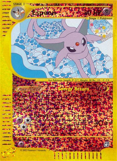 Espeon (6/12) [Box Topper] | Galactic Gamez