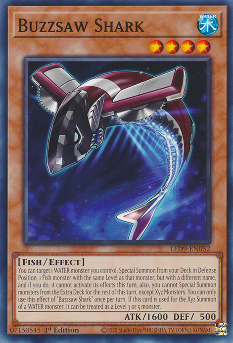 Buzzsaw Shark [LED9-EN052] Common | Galactic Gamez