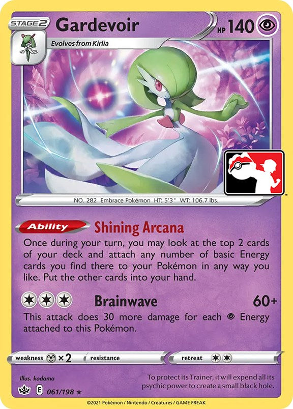 Gardevoir (061/198) [Prize Pack Series One] | Galactic Gamez